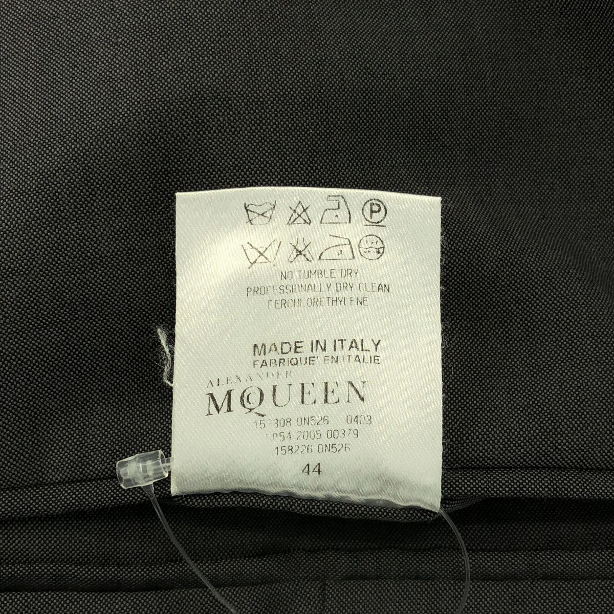 ALEXANDER MCQUEEN / アレキサンダーマックイーン | ウール スラックス