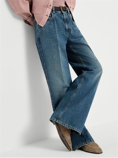 BRUNELLO CUCINELLI フレアレッグ デニム ジーンズ 送料無料