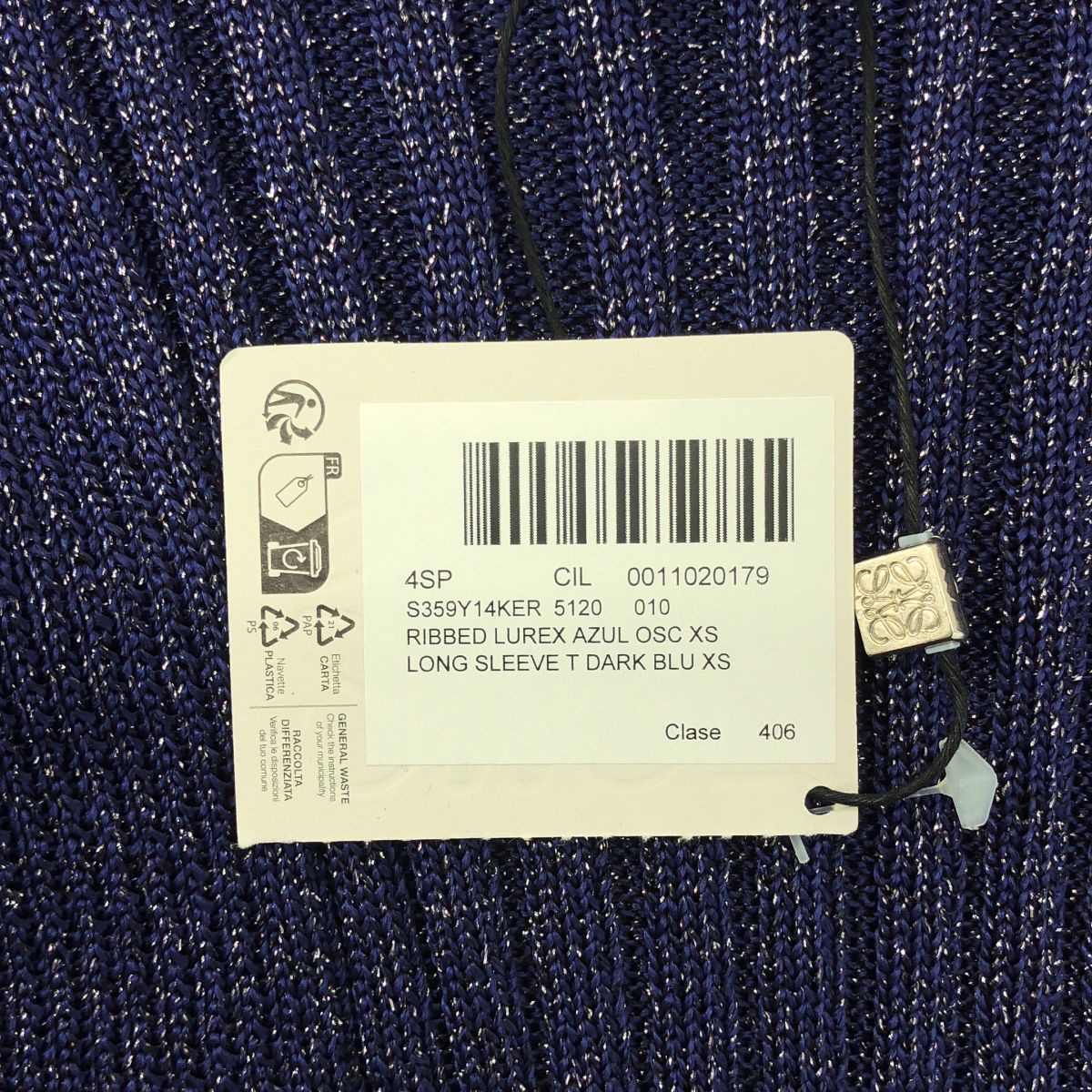 美品】 LOEWE / ロエベ | リブ アナグラム ロゴ ニット | XS