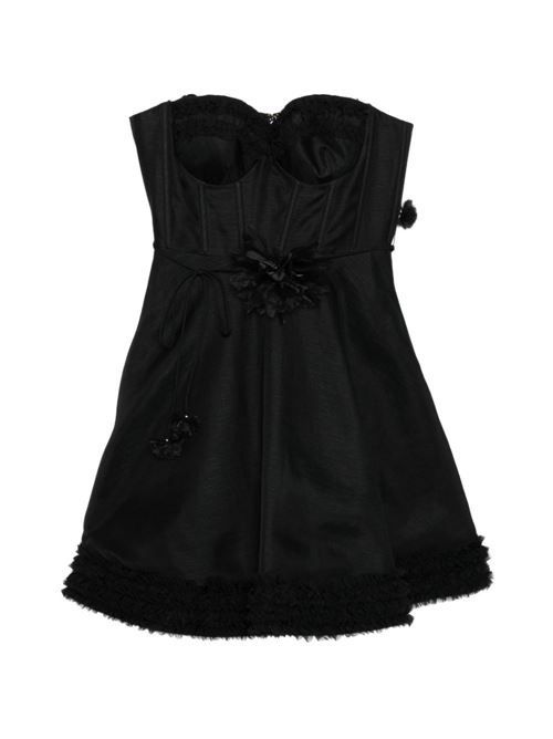 ZIMMERMANN LUNA リネン＆シルク ミニドレス 送料無料