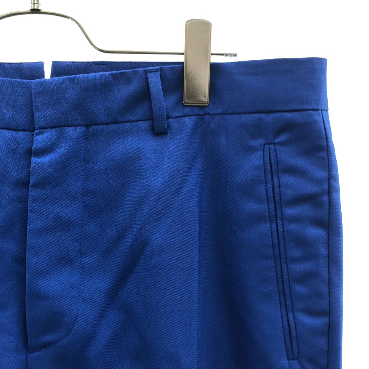 Maison Martin Margiela / メゾンマルタンマルジェラ | 2014SS | ウール テーパードスラックス パンツ | 50 | ブルー | メンズ Maison Martin Margiela / メゾンマルタンマルジェラ | 2014SS