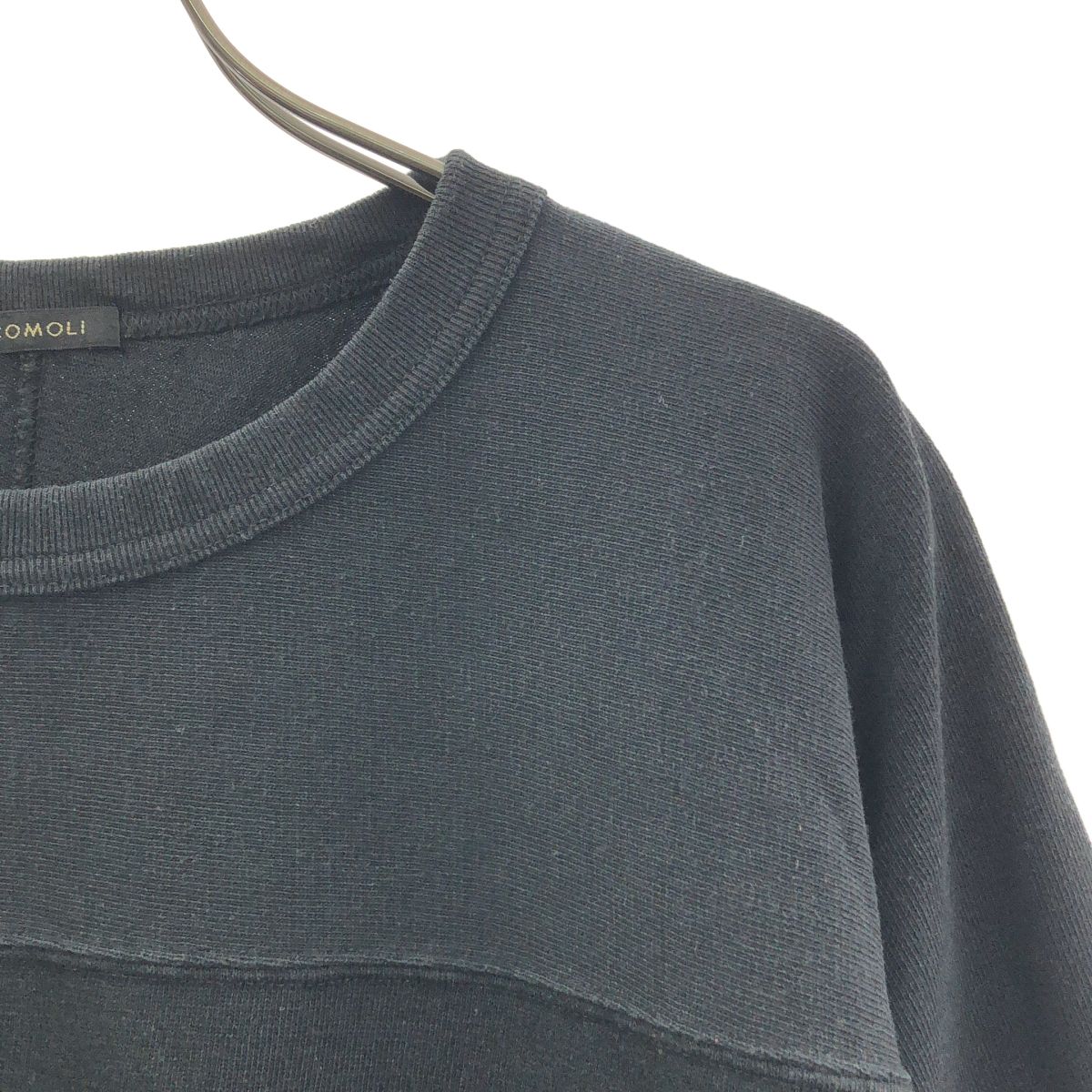 COMOLI / コモリ | 2022SS | フットボールTシャツ | 2 | ブラック