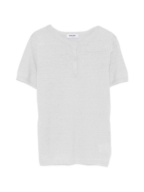 ベースリネン＆コットンブレンドTシャツ 送料無料