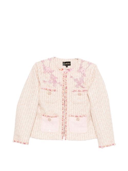 MINIME PARIS コットンブレンドクルーネックジャケット 送料無料