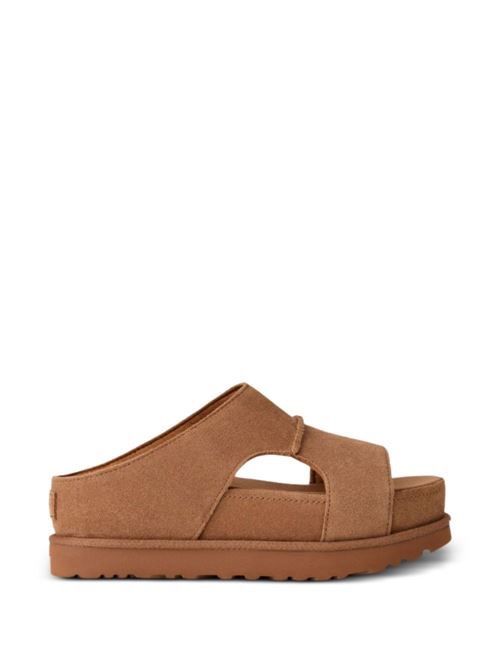 UGG ゴールデンスター ハイ カットアウト スライド 送料無料