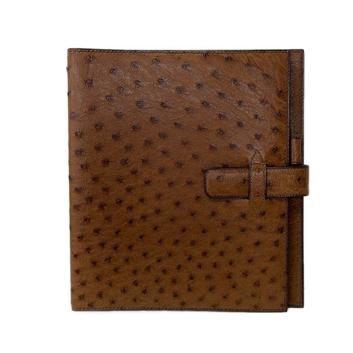 HERMES(エルメス) 手帳美品 アジェンダ ダークブラウン シルバー金具