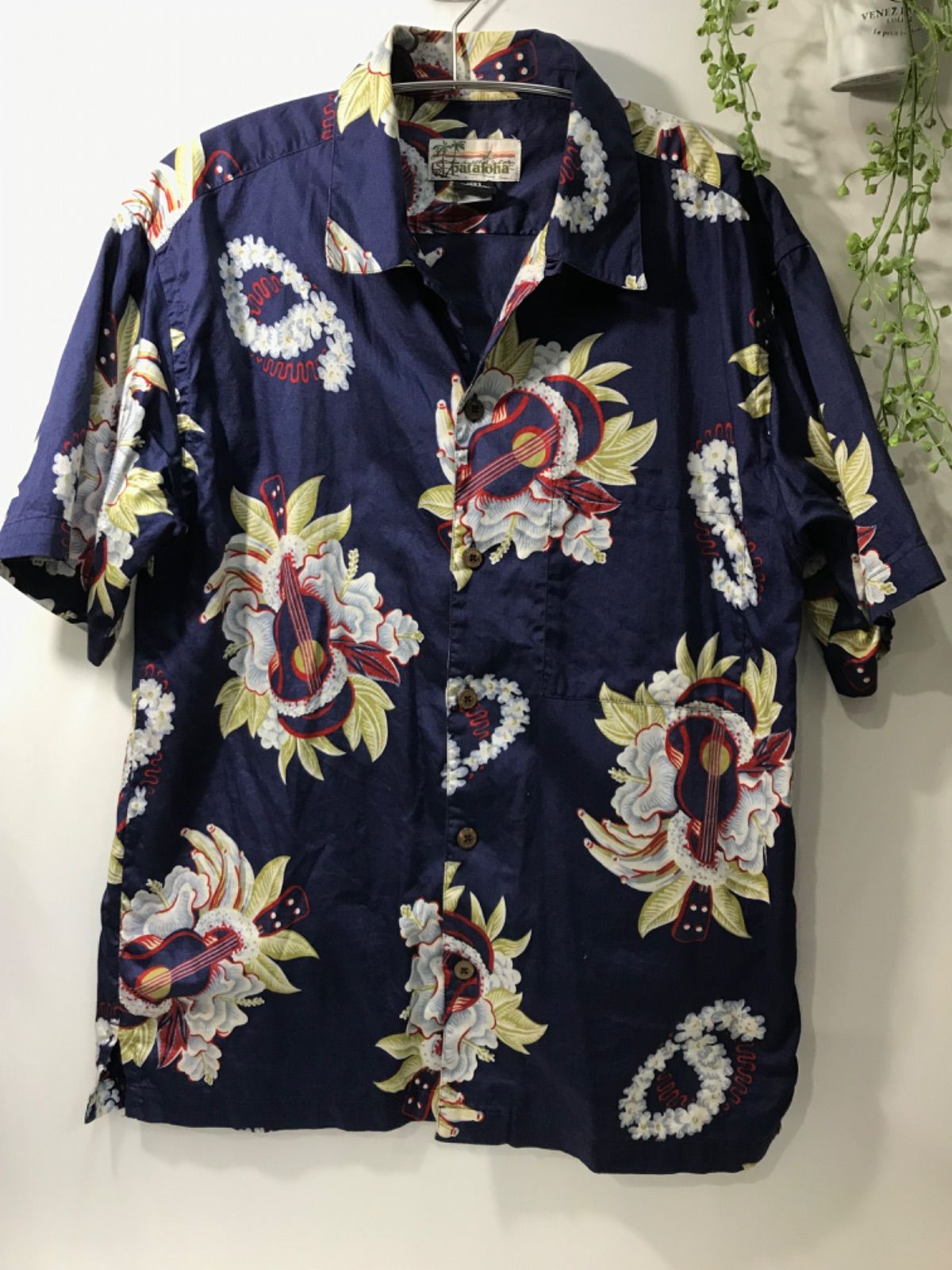 Pataloha アロハシャツ　Sサイズ　パタロハ　ウクレレ　レイ 10,500円