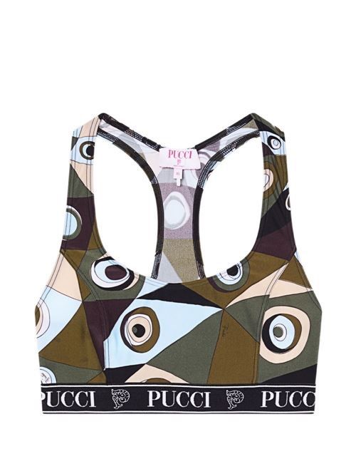 PUCCI プリント ブラレット 送料無料