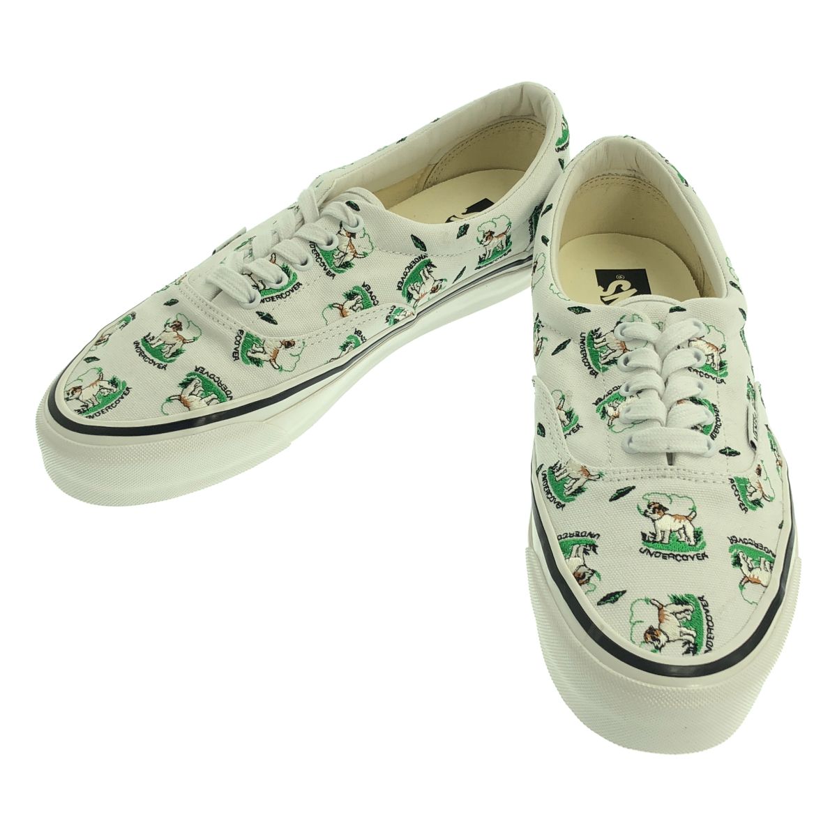 【美品】  UNDER COVER  / アンダーカバー | ×VANS / ERA 95 ローカットスニーカー | 28.5 | ホワイト | メンズ 美品】 UNDER COVER / アンダーカバー | ×VANS / ERA 95 ローカット