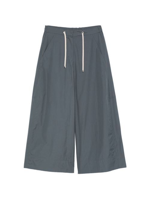 S MAX MARA コットンワイドレッグパンツ 送料無料