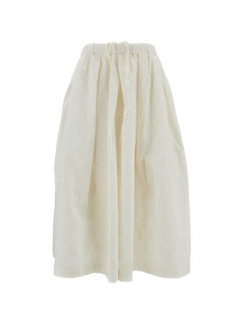 COMME DES GARÇONS コットンワイドレッグパンツ 送料無料