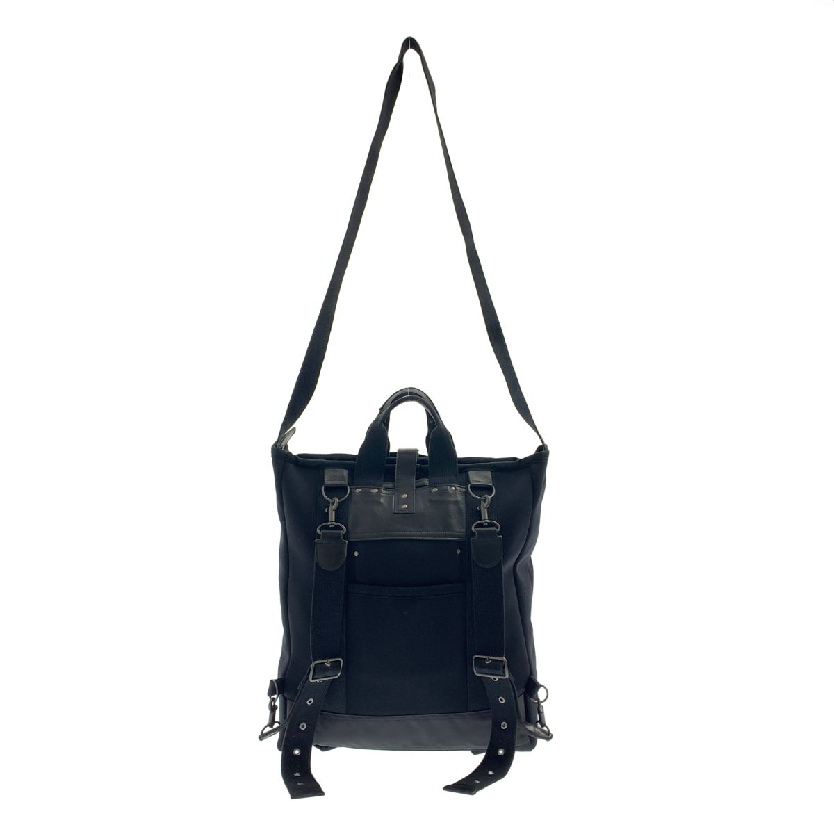 JUNYAWATANABE COMMEdesGARCONS MAN / ジュンヤワタナベマン | 3way ショルダー付き ハンドル バックパック リュック | ブラック | メンズ JUNYAWATANABE COMMEdesGARCONS MAN / ジュンヤワタナベマン | 3way