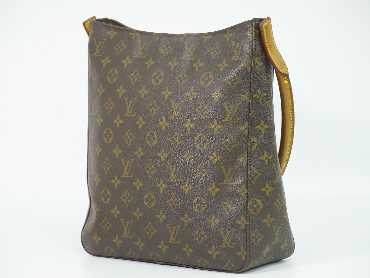 本物 ルイヴィトン LOUIS VUITTON LV ルーピング GM モノグラム