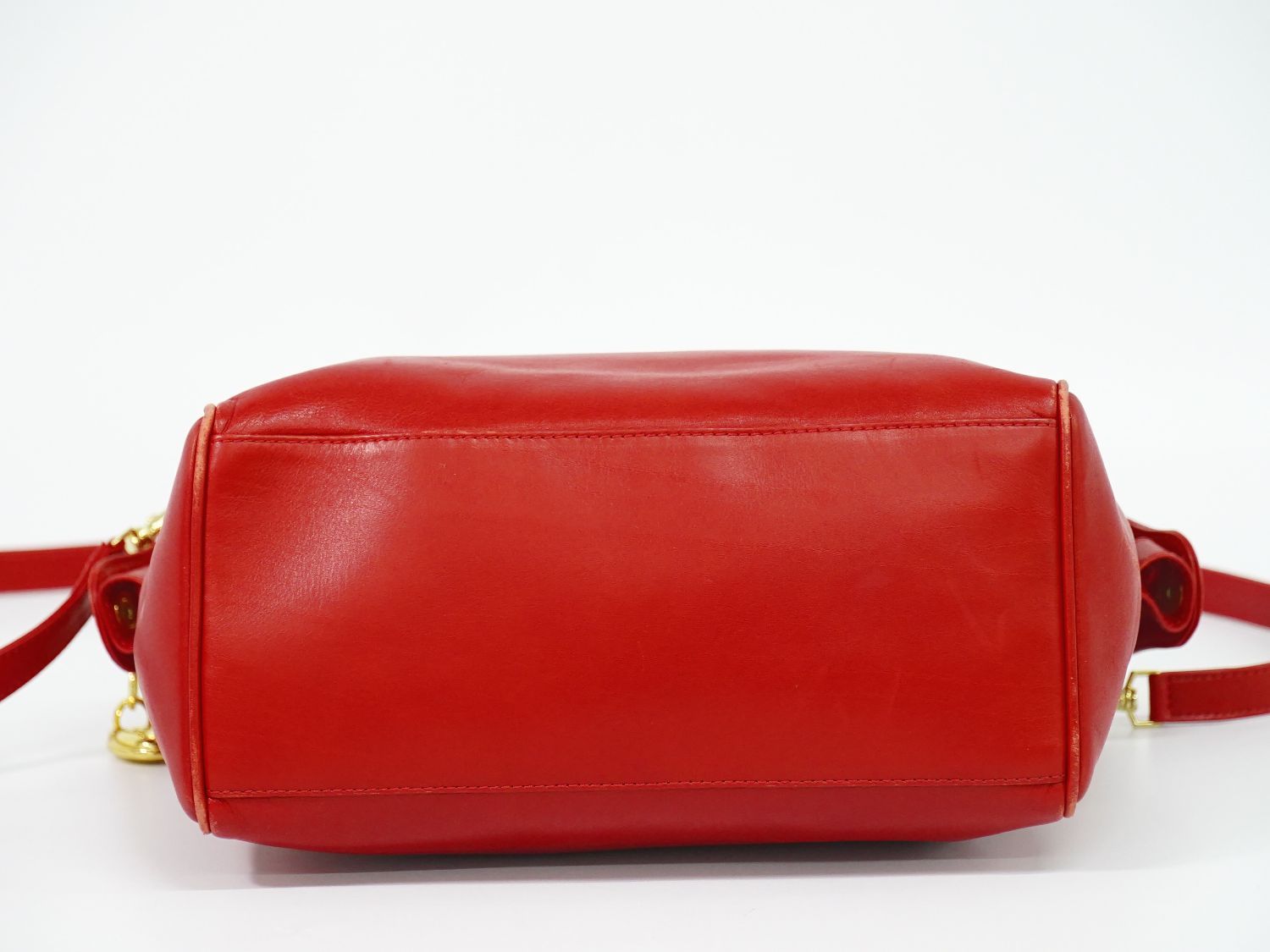 本物 クリスチャン ディオール Christian Dior レザー 2WAY ショルダー