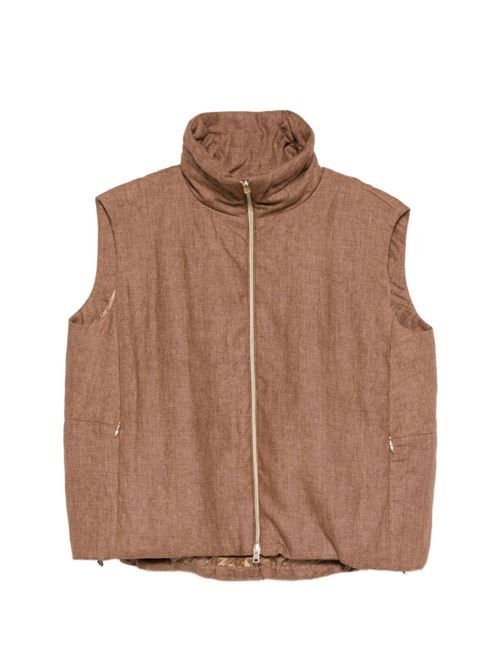 HERNO ナイロン ジップ ベスト 送料無料