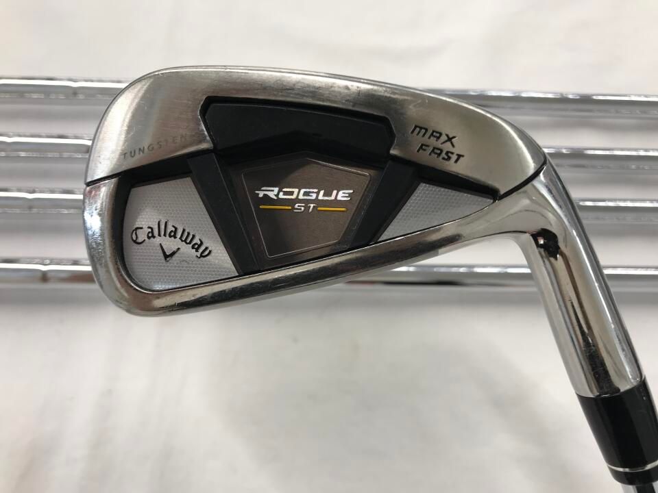 キャロウェイ　ROGUE ST MAX FAST　NSプロ Zelos 7　Sフレックス　アイアンセット　中古　ゴルフドゥ！NEXTさいたま三室店【最短即日発送】