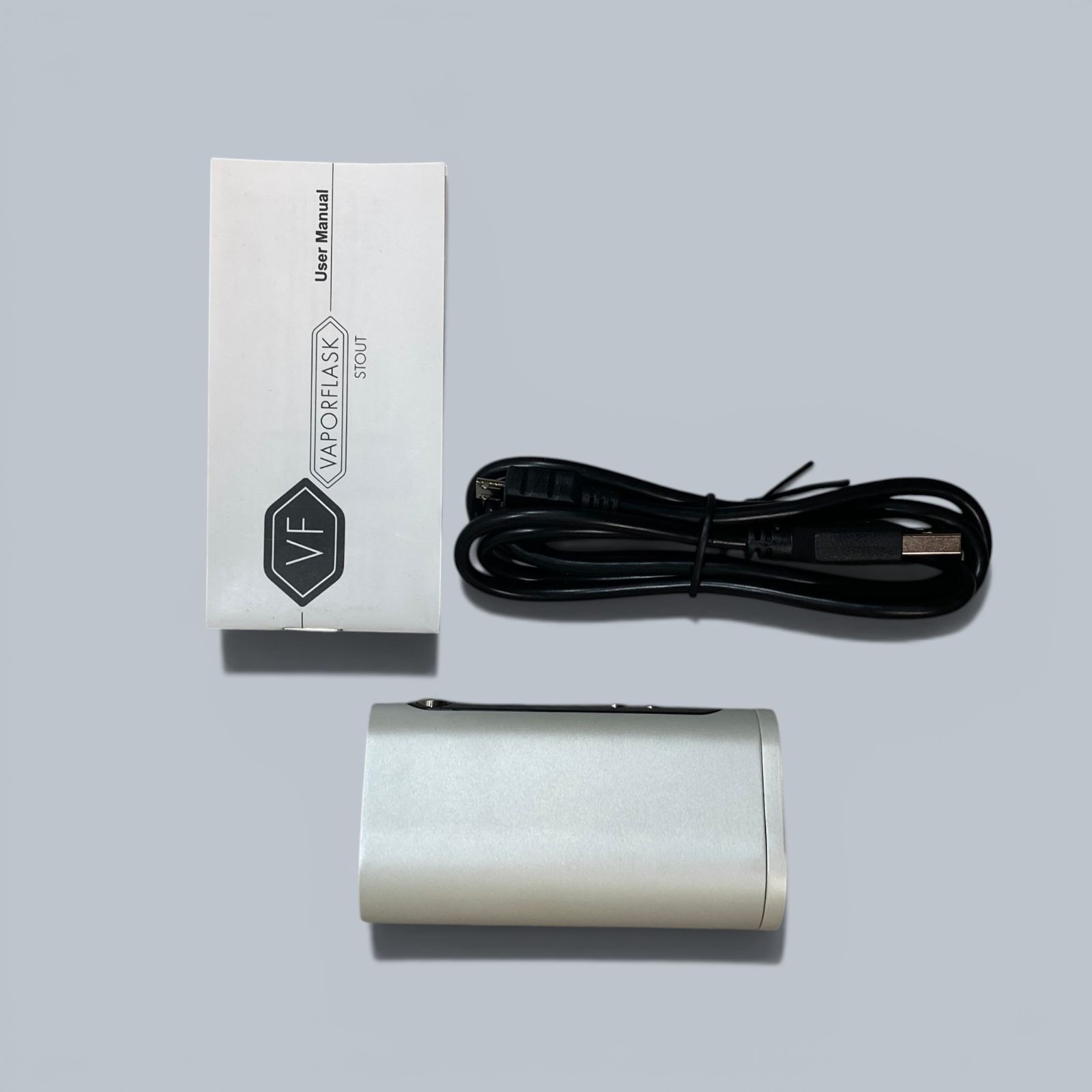 Vape Forward 電子タバコ Vaporflask Stout ホワイト ジャンク品 KT60-G-KG