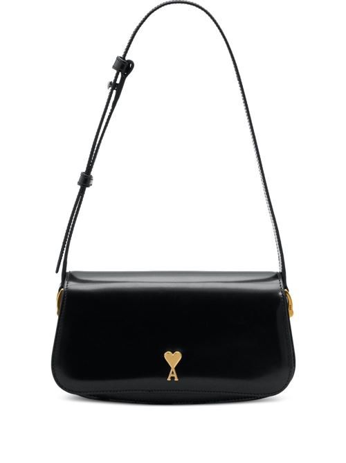 AMI PARIS PARIS PARIS レザーショルダーバッグ 送料無料