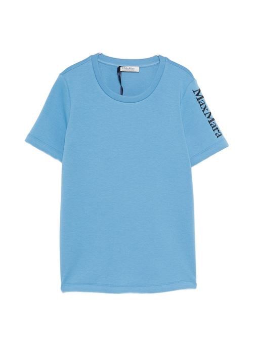 S MAX MARA ロゴコットンTシャツ 送料無料