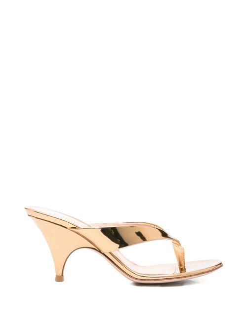 GIANVITO ROSSI ソフィア レザー トング サンダル 送料無料