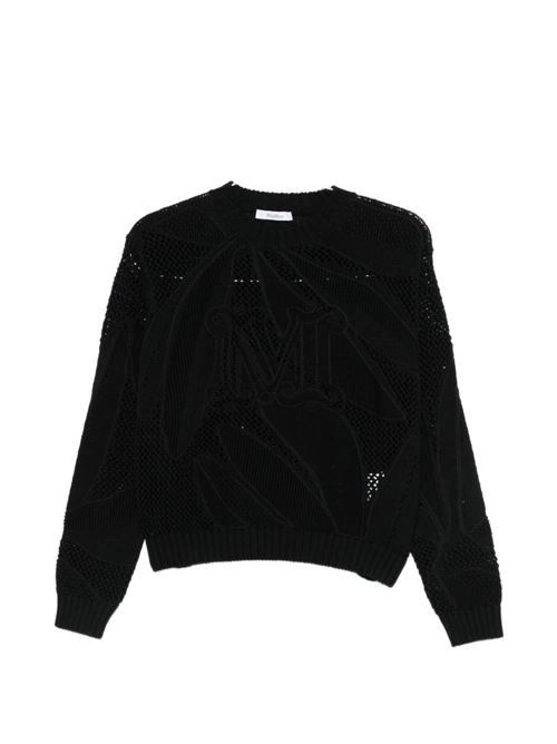 MAX MARA コットン クルーネック セーター 送料無料