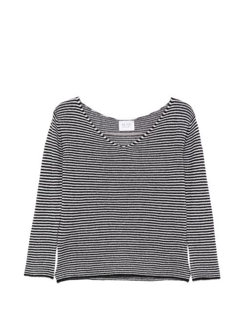 BEYOU カシミア V ネックセーター 送料無料