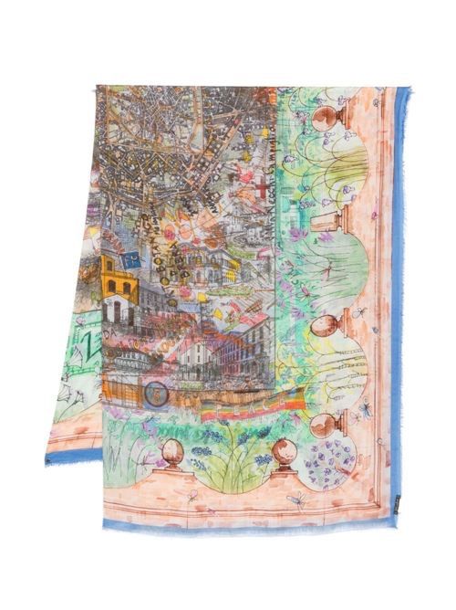 FALIERO SARTI MILANO シルクブレンドストール 送料無料