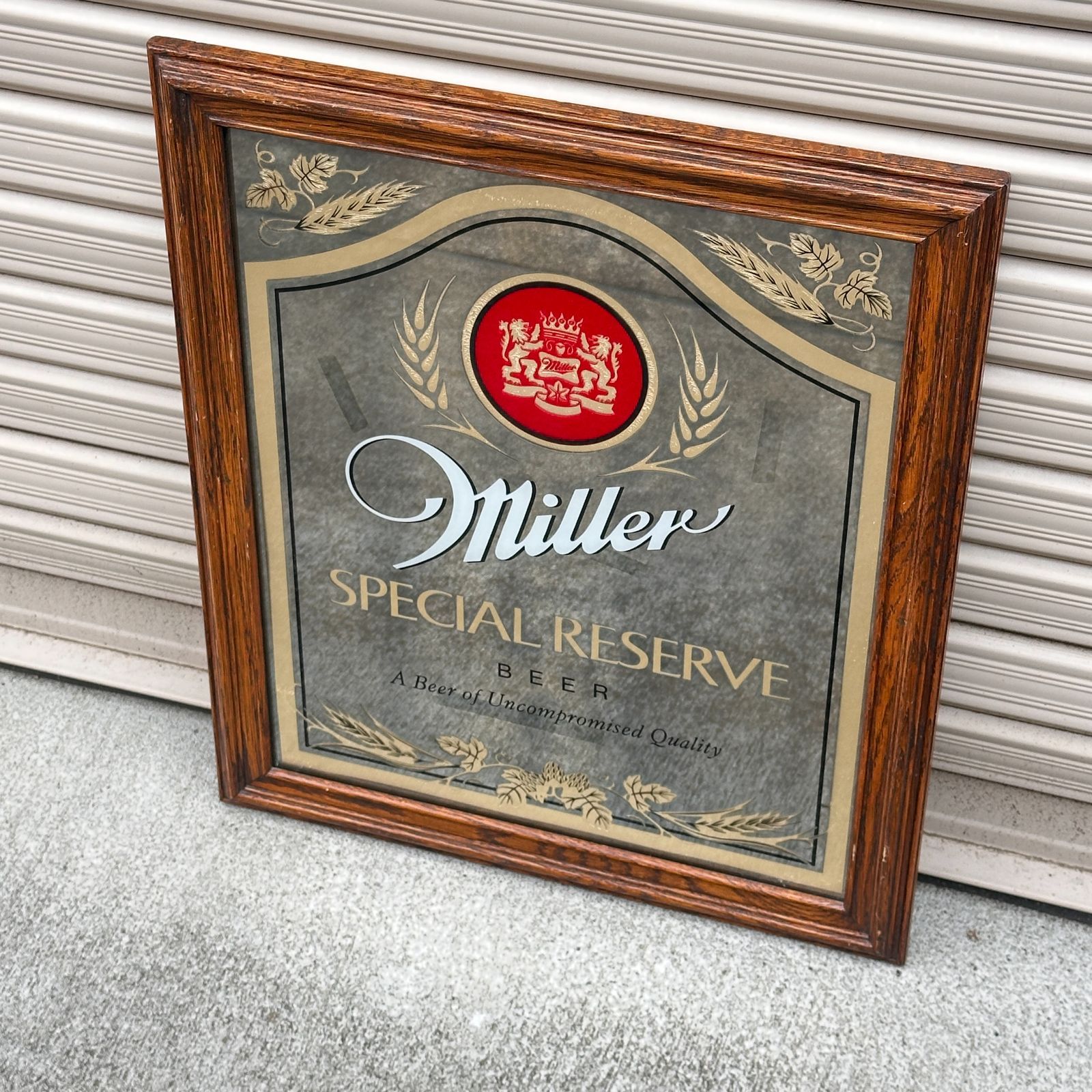 ヴィンテージ パブミラー　Miller Brewing Company Miller SPECIAL RESERVE（ミラー）ヴィンテージパブミラー - メルカリ