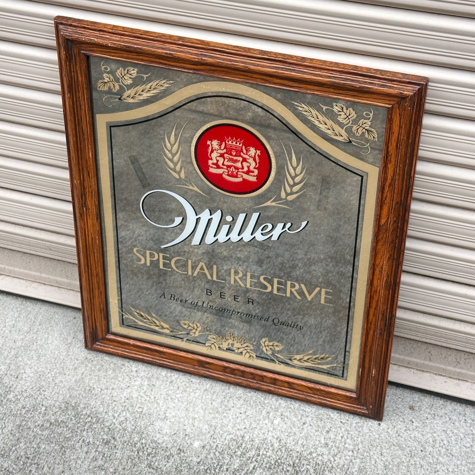 ヴィンテージ パブミラー　Miller Brewing Company Miller SPECIAL RESERVE（ミラー）ヴィンテージパブミラー - メルカリ