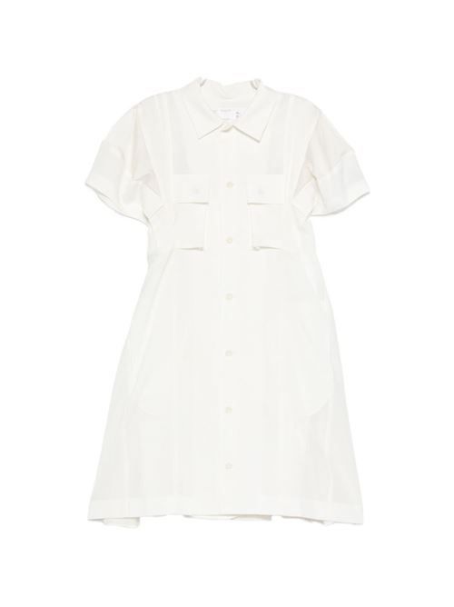SACAI ウールスーツドレス 送料無料