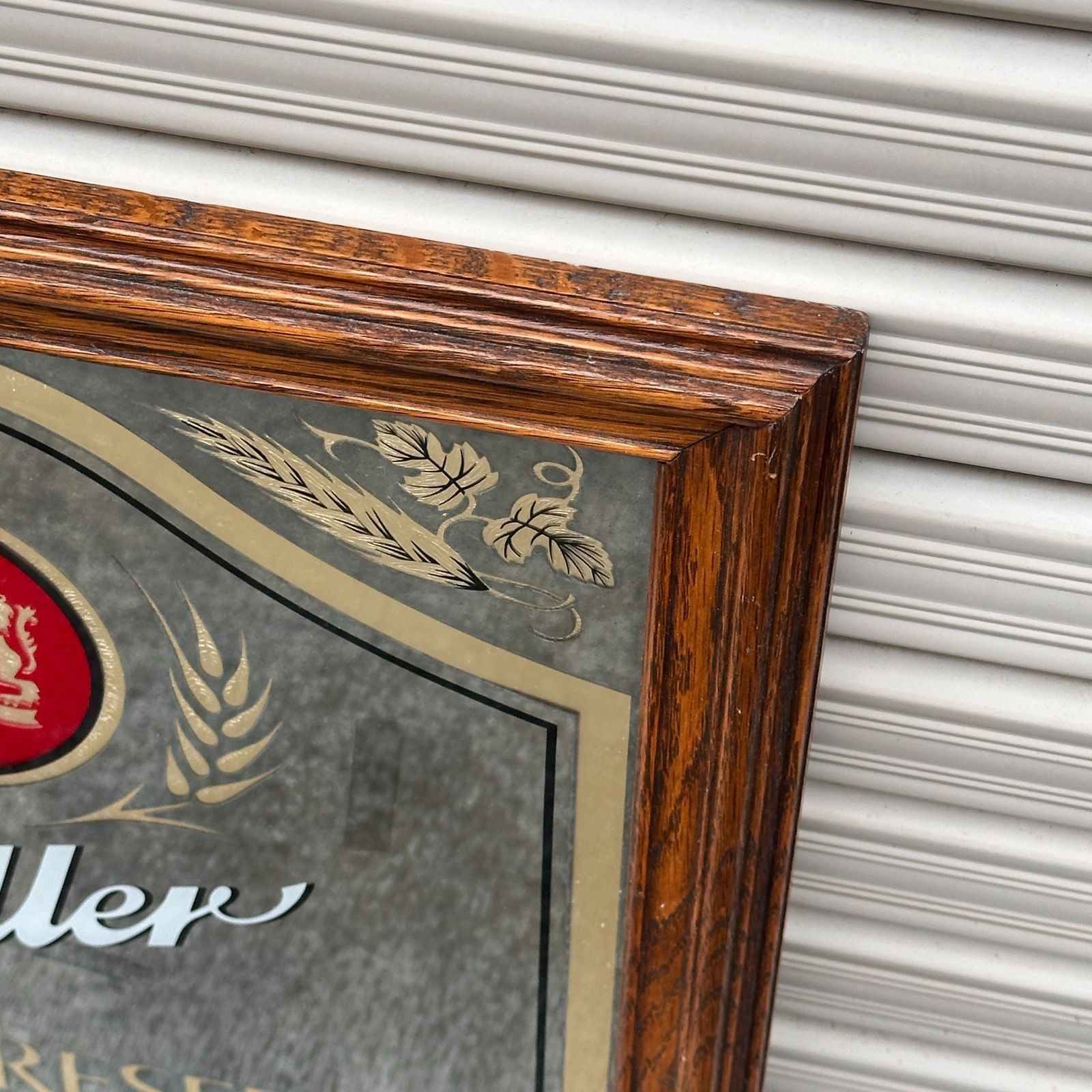 miller RESERVE パブミラー　超激レア品　ヴィンテージ品 Miller SPECIAL RESERVE（ミラー）ヴィンテージパブミラー - メルカリ