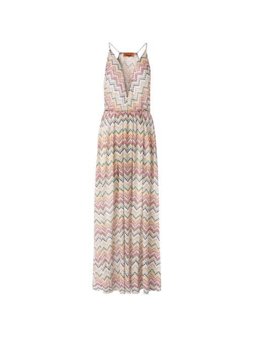 MISSONI BEACHWEAR ジグザグプリントビーチローブ 送料無料