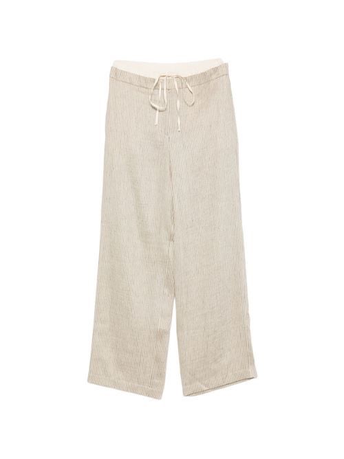 ALYSI STRIPED TROUSERS 送料無料