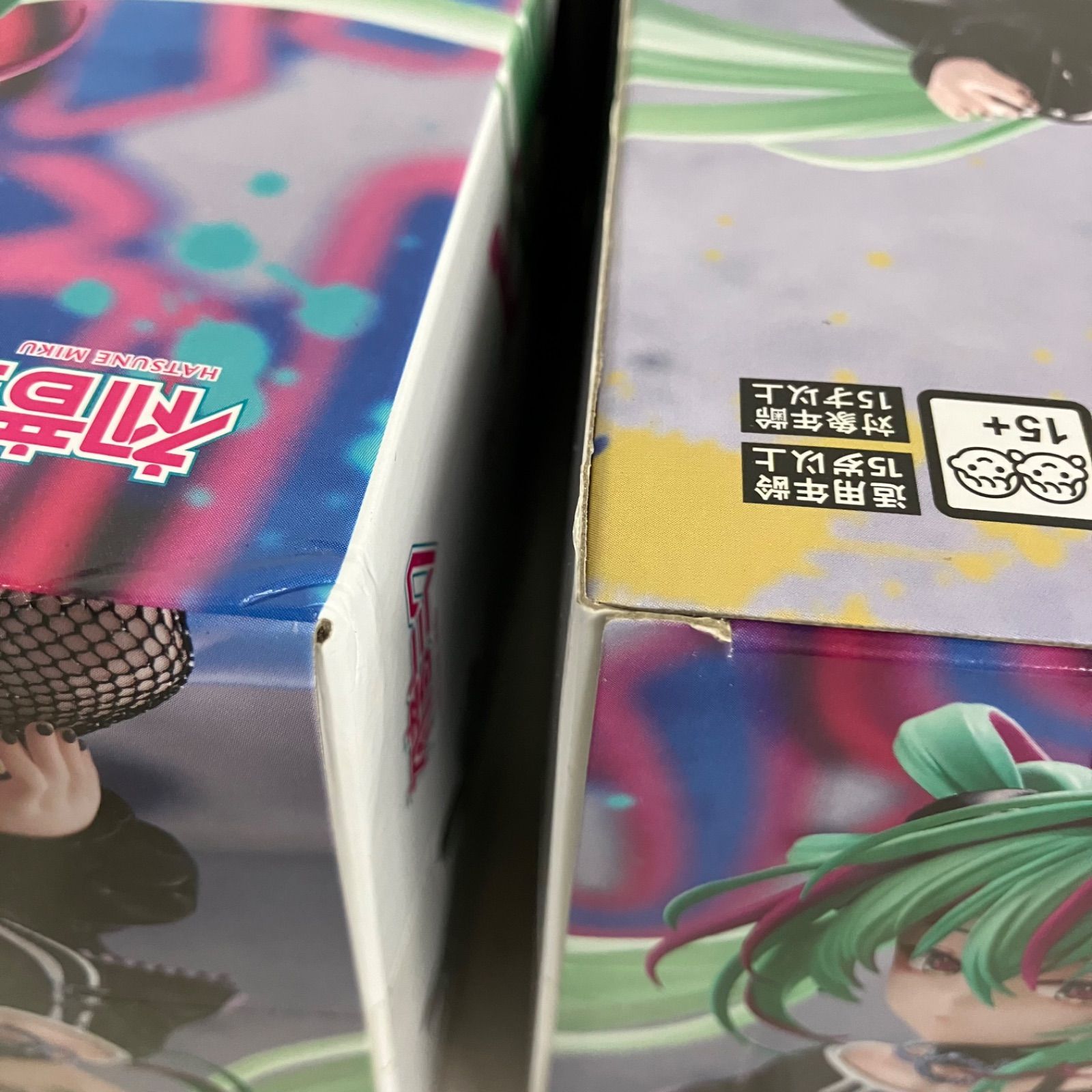 未開封 初音ミク FiGURiZMα Punk! フィギュア 3個セット 箱ダメージ