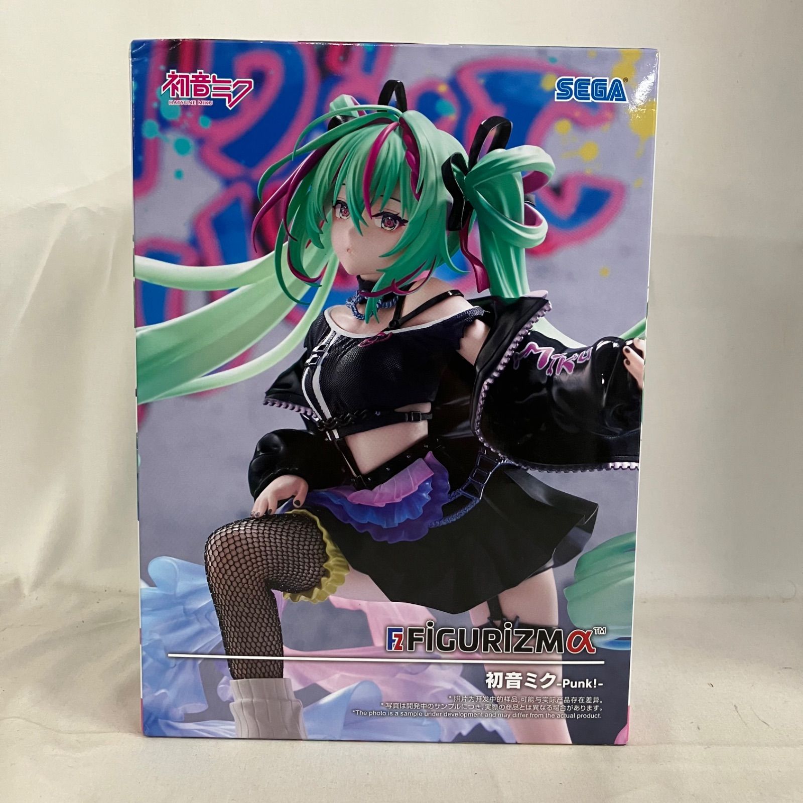 未開封 初音ミク FiGURiZMα Punk! フィギュア 3個セット 箱ダメージ
