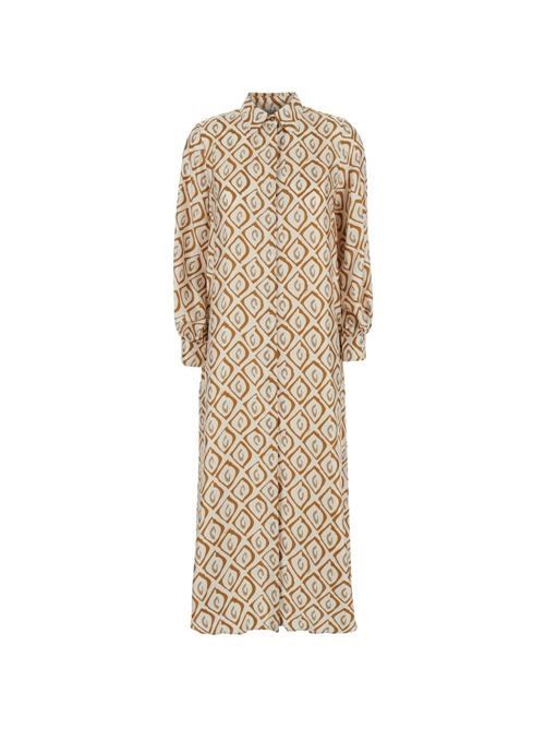 MAX MARA プリントシルクマキシドレス 送料無料