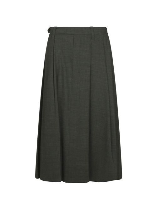 BRUNELLO CUCINELLI ウールブレンドミディスカート 送料無料