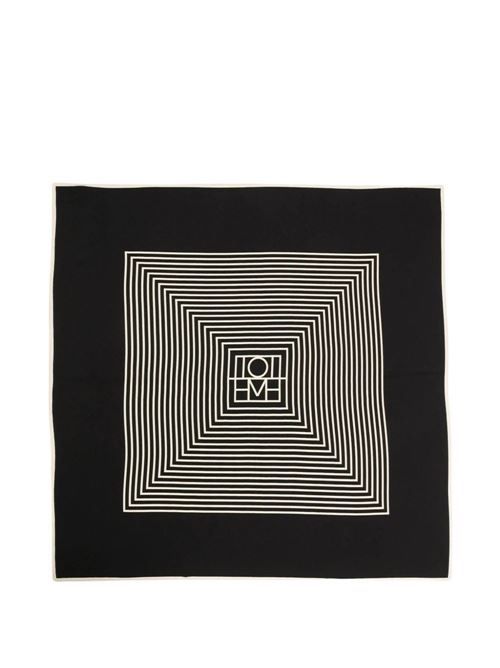 TOTEME MONOGRAM SILK FOULARD 送料無料