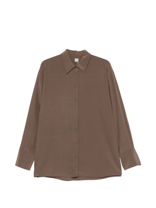 TOTEME CREPE SILK SHIRT 送料無料