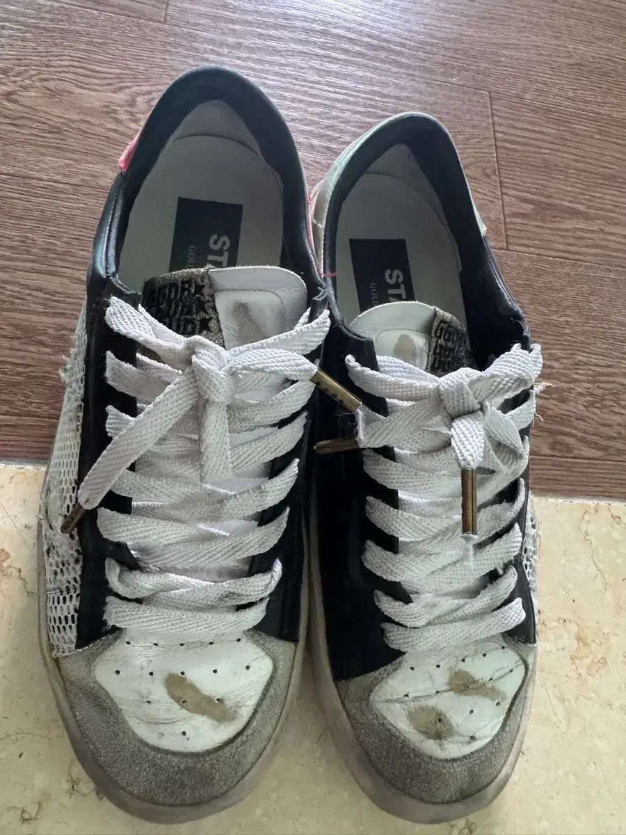 ゴールデングース SUPERSTAR スニーカー Stardan lab 36 ボックス フール