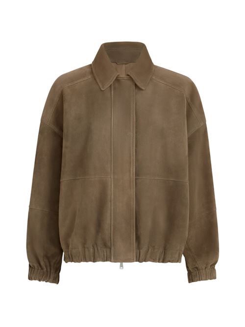 BRUNELLO CUCINELLI レザージャケット 送料無料