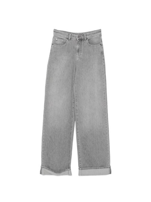 EMPORIO ARMANI ワイドレッグ デニム ジーンズ 送料無料