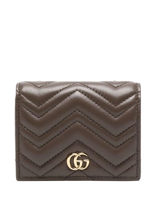 GUCCI GGマモント レザー ウォレット 送料無料