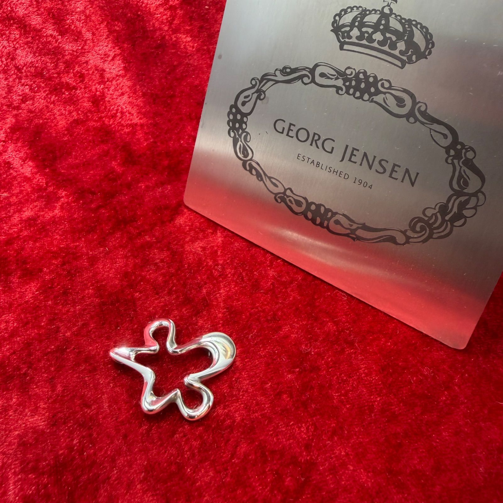 美品 ペンダントトップ スモール ♯429A Henning Koppel ジョージジェンセン/GEORG JENSEN
