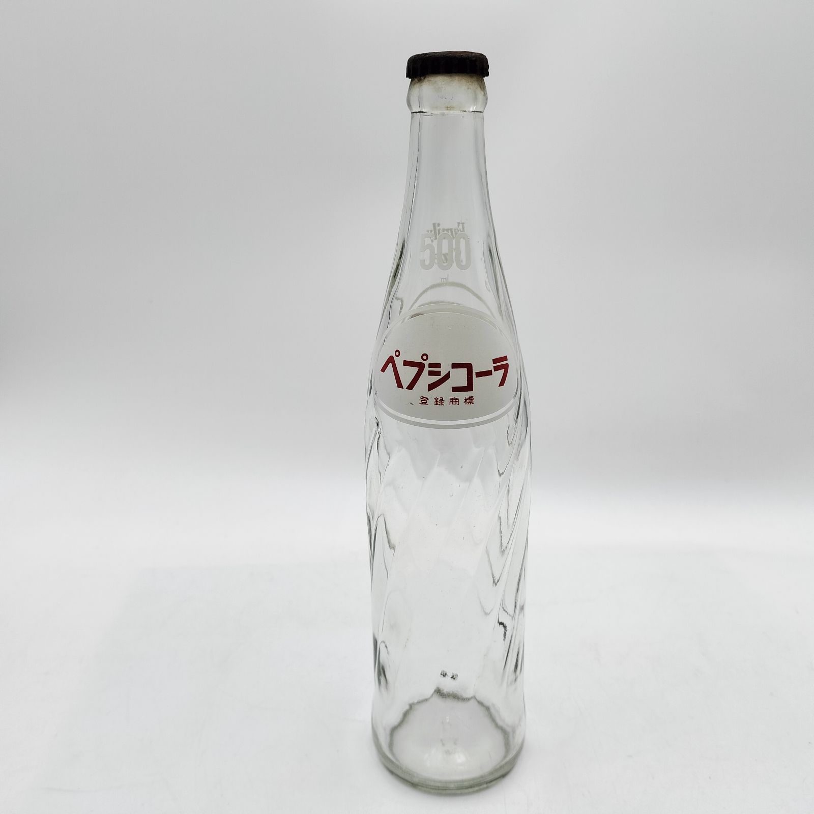 500mlコカ・コーラ（デザイン違い）＆ ペプシコーラ 空瓶 3本セット
