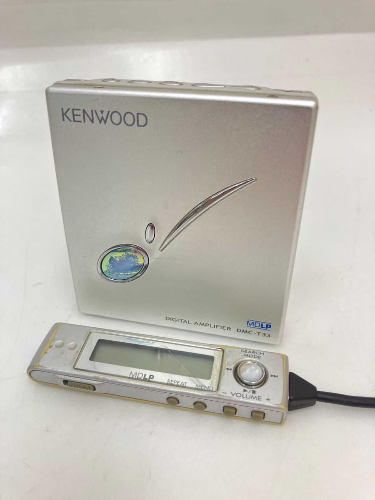 □ KENWOOD ケンウッド DMC-T33 ポータブルMDプレイヤー - メルカリ