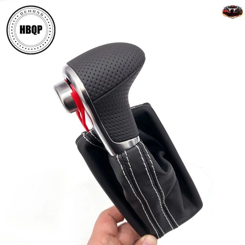 アウディ A6 A7 A3 A4 A5 A6 C6 Q7 Q5 2009 - 2014年12月 4G1 713 139 R 車のレザー製シフトノブ