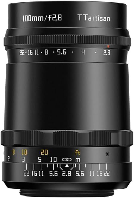 【新品】TTArtisan 100mm f2.8 バブルボケフルフレームレンズ M42マウント用 マニュアルフォーカス プライム ミラーレスカメラレンズ 4feb6242 31,519円