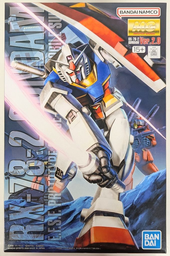 BANDAI SPIRITS MG 1/100 バンダイナムコ版 RX-78-2 ガンダムVer2.0