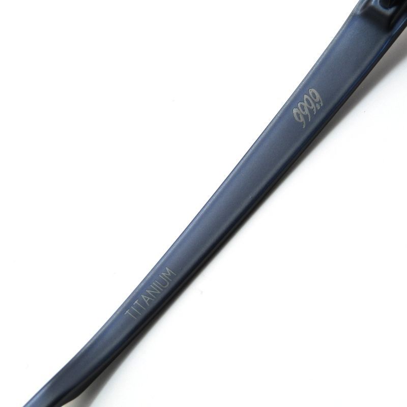 美品 999.9 フォーナインズ メガネフレーム S-860T 日本製